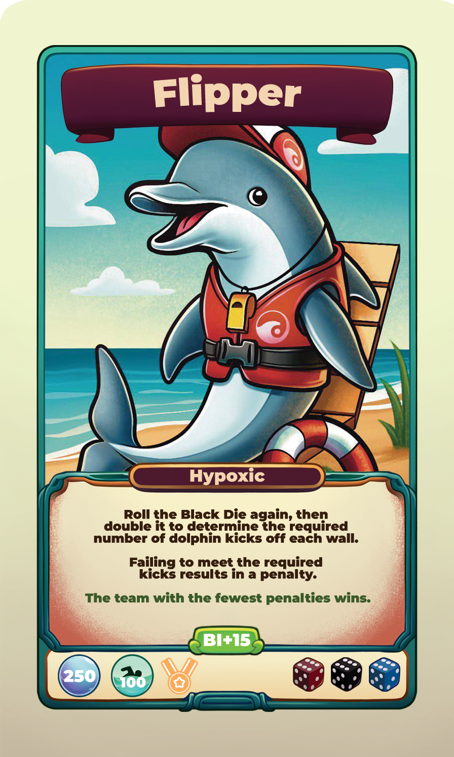 Flipper challenge card